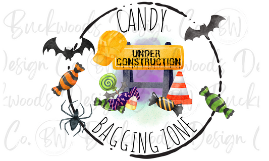 Construction Halloween Digital Download PNG