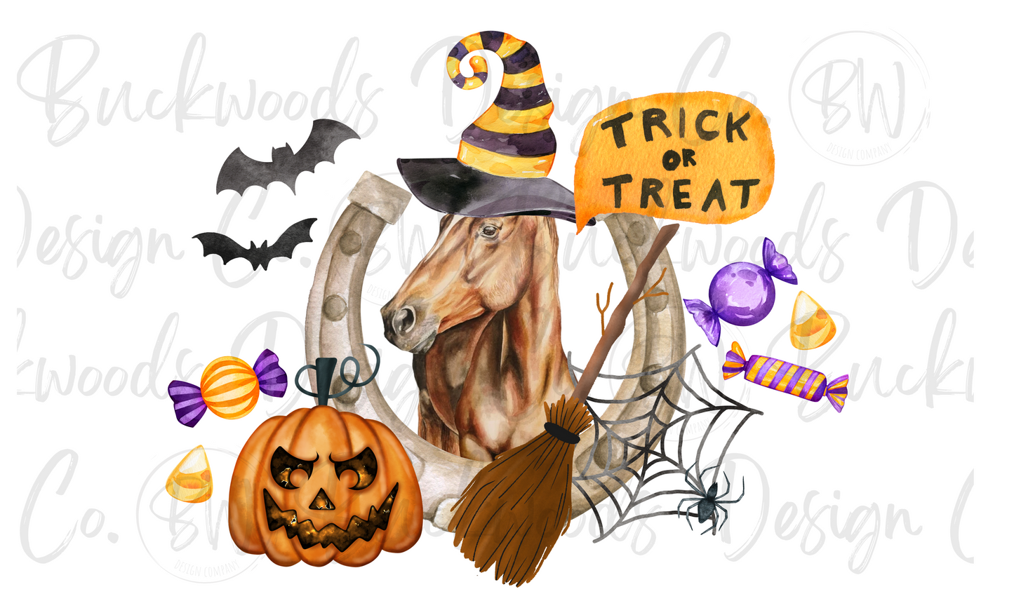 Halloween Horse Digital Download PNG