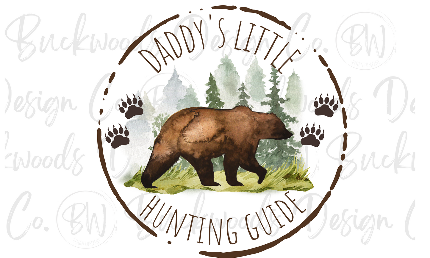 Bear Hunting Digital Download PNG