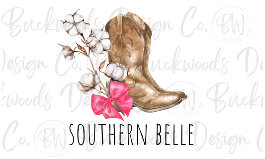 Southern Belle Digital Download PNG