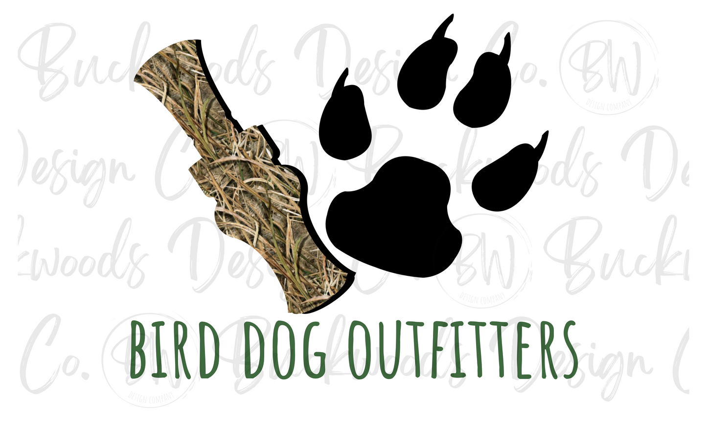 Bird Dog Outfitters Hunting Dog Digital Download PNG