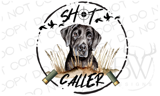 Shot Caller Duck Hunting Digital Download PNG