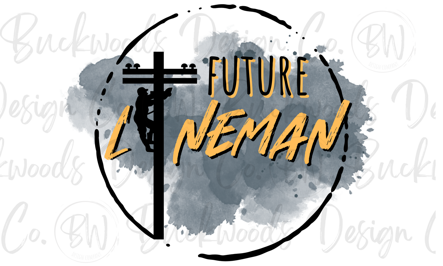 Future Lineman Digital Download PNG