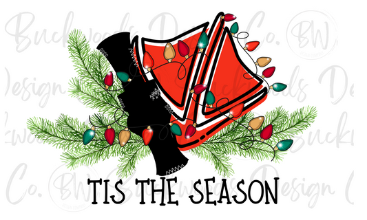 Tis The Season Duck Hunting Christmas Digital Download PNG