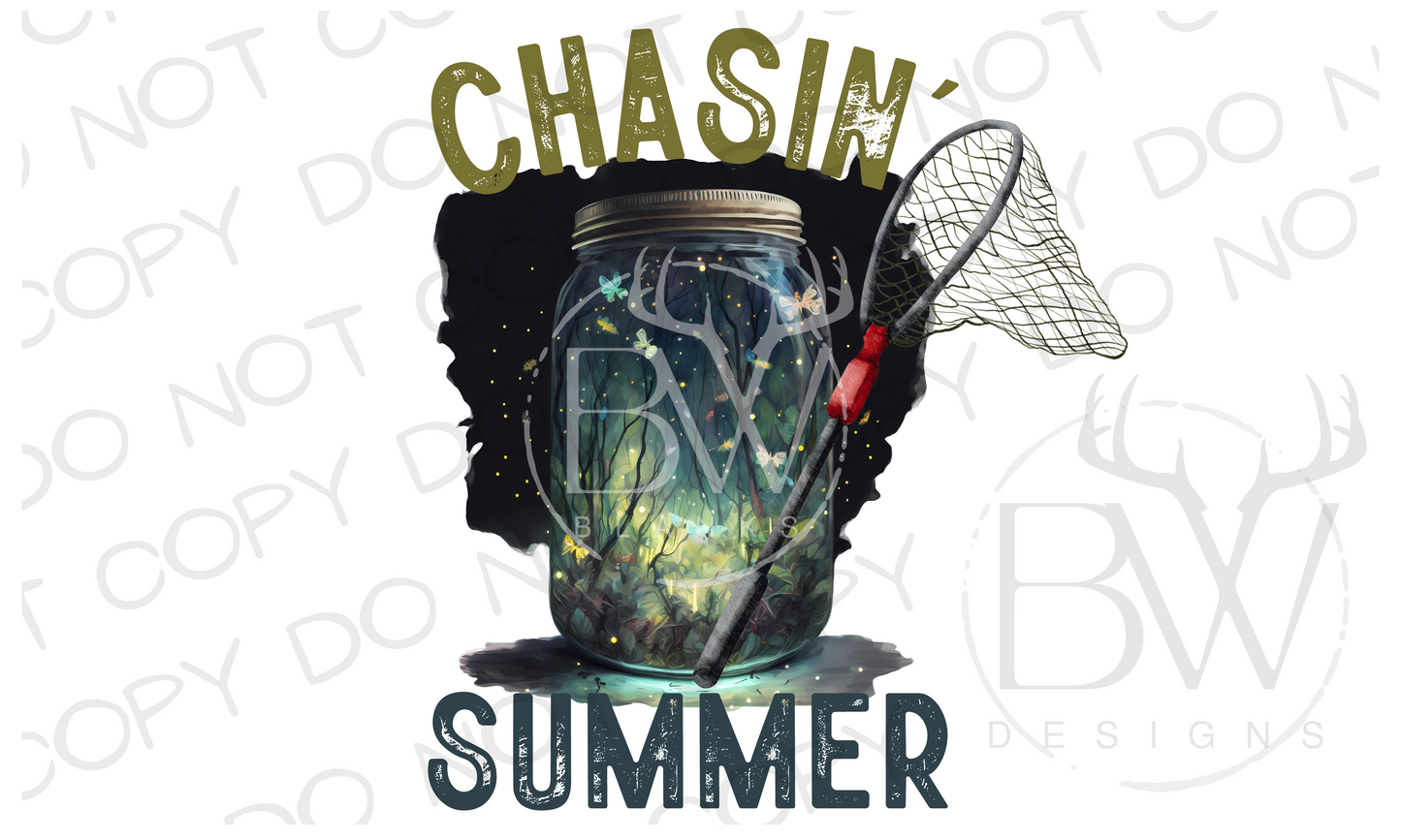 Chasin' Summer Firefly Digital Download PNG