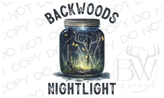 Backwoods Nightlight Firefly Digital Download PNG